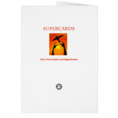 カップル40周年記念の素晴らしい花 (裏面)