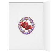 カップル40周年記念の素晴らしい花 (内側 (左))