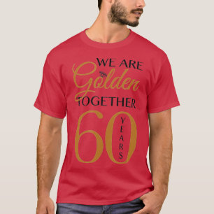 カップル60周年をロマンチック結婚に Tシャツ