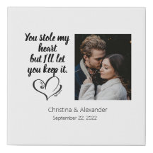 カップル"あなたは私のハートを盗んだ"愛の引用文