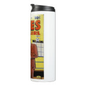 カップル – アーツポップ・アートのー – ヴィンテージロマンス漫画本 タンブラー (回転右)