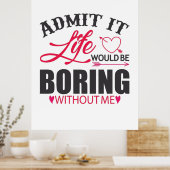 カップル・アートがItの生活を認める ポスター (キッチン)