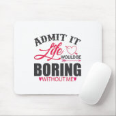 カップル・アートがItの生活を認める マウスパッド (マウス)