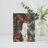 『カップル・イン・ザ・ウッズ』威厳がある、 ポストカード (スタンド正面)