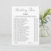 カップル ウェディング シューズ ゲーム ブライダル シャワー シューズ ゲーム シーズンカード (スタンド正面)