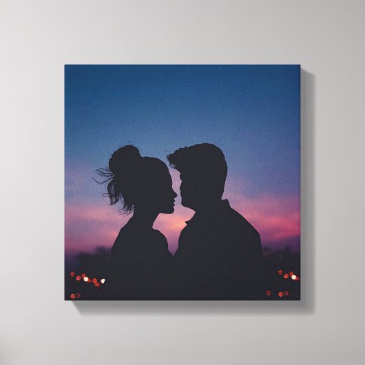 カップル キャンバスプリント (正面)