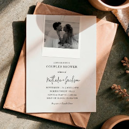 カップル シャワー フォトカード ブライダル インビテーション