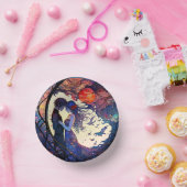 カップル ステンドグラス ペーパーボウル (パーティー)