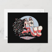 カップル・トラック ポストカード (正面/裏面)