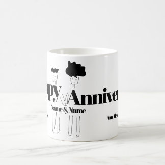 カップル・ドードル記念日 コーヒーマグカップ