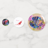 カップル・バレンタイン コンフェッティ (裏面)