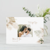 カップル フォト パンパス 前夜祭 招待状 (スタンド正面)