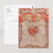 カップル ポストカード (正面/裏面)