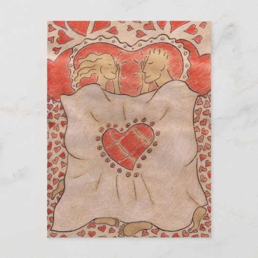 カップル ポストカード (正面)