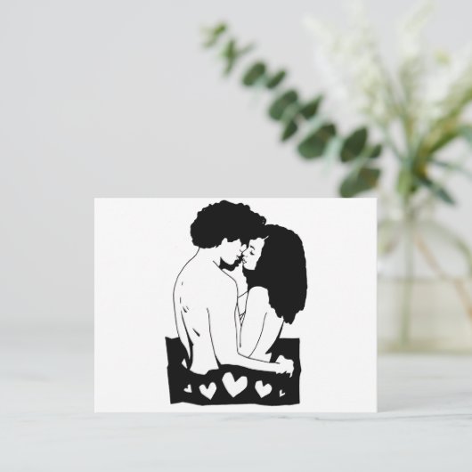 カップル ポストカード (スタンド正面)
