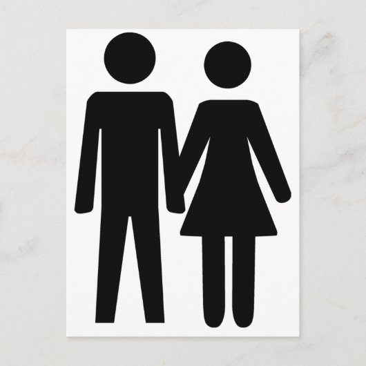 カップル ポストカード (正面)