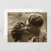 カップル ポストカード (正面/裏面)