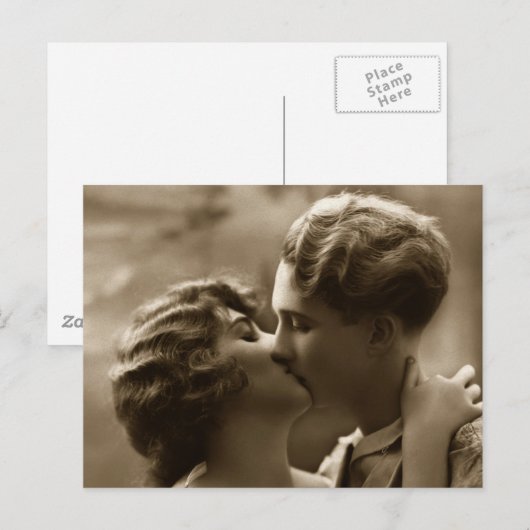 カップル ポストカード (正面/裏面)