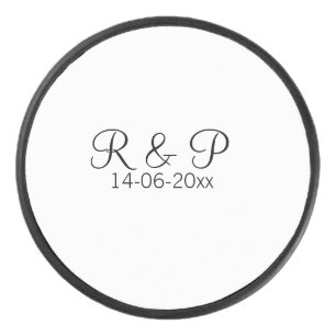 カップル 名前 モノグラム 結婚式 日付 年 ウェディング ロマン アイスホッケーパック