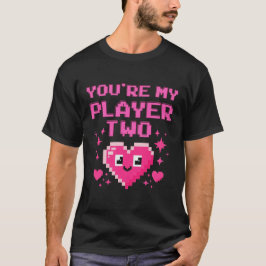 カップル&BFFのための可愛いゲーマーLOVE Tシャツ