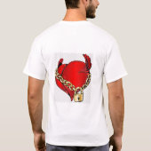 カップル Tシャツ (裏面)