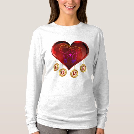 カップル Tシャツ (正面)