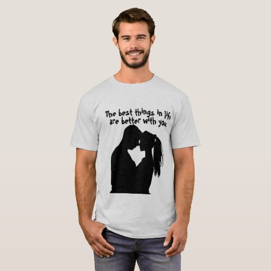 カップル Tシャツ (正面フル)