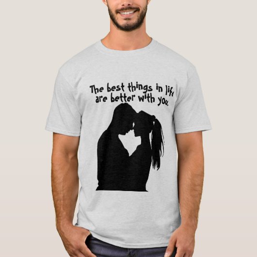 カップル Tシャツ (正面)