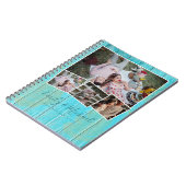 カップルBUCKET LISTフォトコラージュ新着ジャーナル ノートブック (左側)