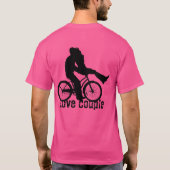 カップルTシャツ大好き。 Tシャツ (裏面)