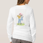 カップルTシャツ Tシャツ (裏面)