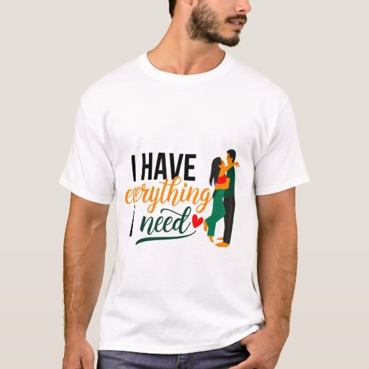 カップルTシャツ Tシャツ (正面)