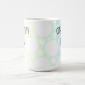 カップレインボーマグカップの創造性 コーヒーマグカップ (中央)