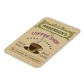 カップ付きコーヒーショップ自分で作るパーソナライズされた マグネット (左側)