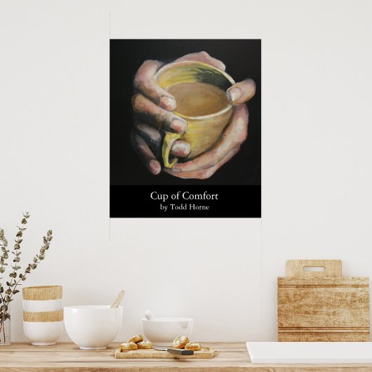 カップ心地よい ポスター (キッチン)