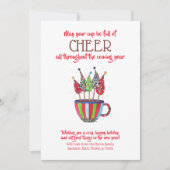 カップ応援クリスマスティー シーズンカード (正面)