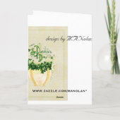 カップ応援セントパトリックのカード カード (裏面)