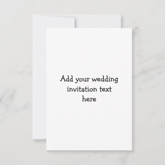 カップ結婚ル漫画招待状 招待状 (裏面)