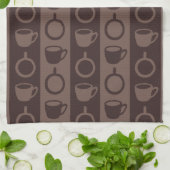 カップ2つ キッチンタオル (折り畳み)