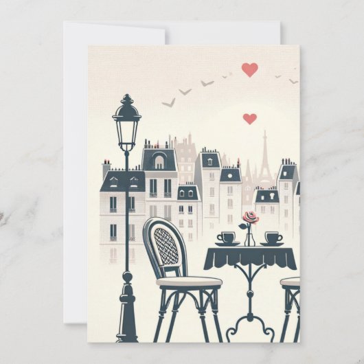 「カップ2杯、空き椅子1脚 – 瞬間に乾杯 シーズンカード (正面)