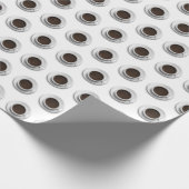 カップ・オブ・コーヒー包装紙 ラッピングペーパー (角)