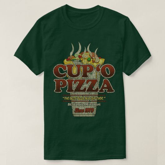 カップ オ ピザ セントルイス 1979 Tシャツ (デザイン正面)