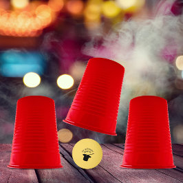 カップ&ボールトリックマジシャンパーソナライズされたトップハット 卓球ボール