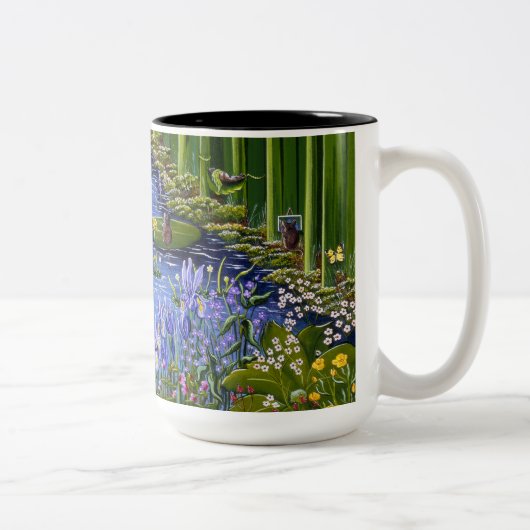 カップ「マウスパッド」 ツートーンマグカップ (右)