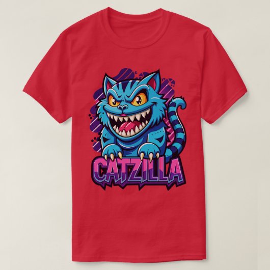 カツィラかわいいペット Tシャツ (デザイン正面)