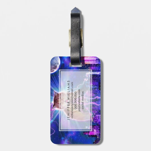 カツィラ ラゲッジタグ (裏面縦)