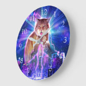 カツィラ ラージ壁時計 (傾斜)