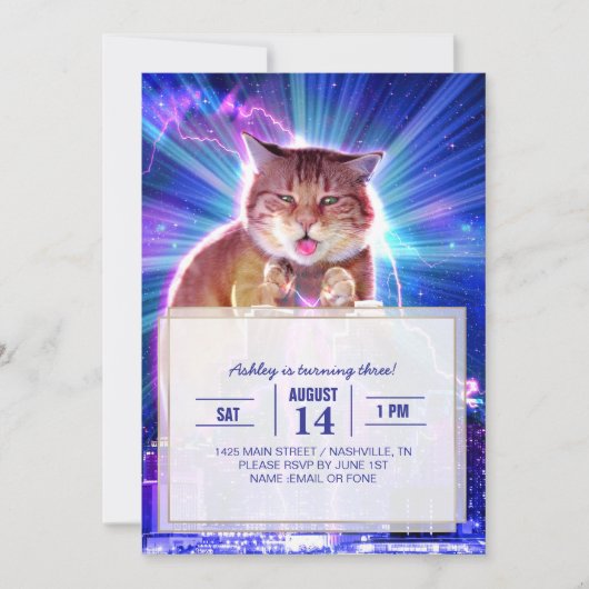 カツィラ 招待状 (正面)