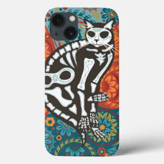 カツオのジョーDia de los MuertosのiPhoneの場合 iPhone 13ケース