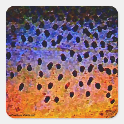 カツオのマス – シール (正面)